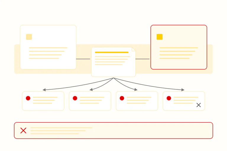 Control map separating the representative mandate, the personal register entry, the system contract and the reports filed in the producer's place.