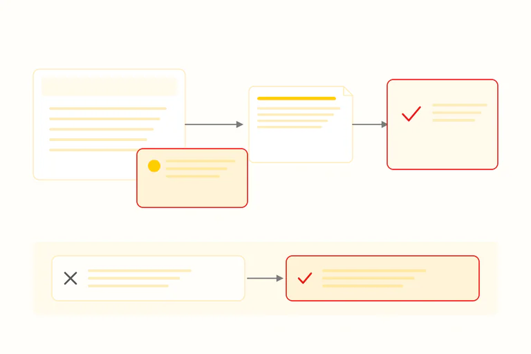 Retrofit map from an existing register entry through a representative designation to a confirmed and publicly visible entry.